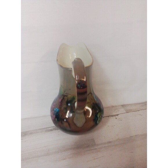 Vineyard Blessings By Lisa White Arts Uniq  Inc China Pitcher - Picture 5 of 16